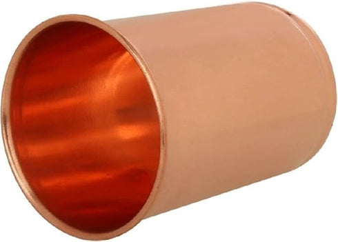 Pure Copper Cup Handmade 120 Ml (Pack of 2)